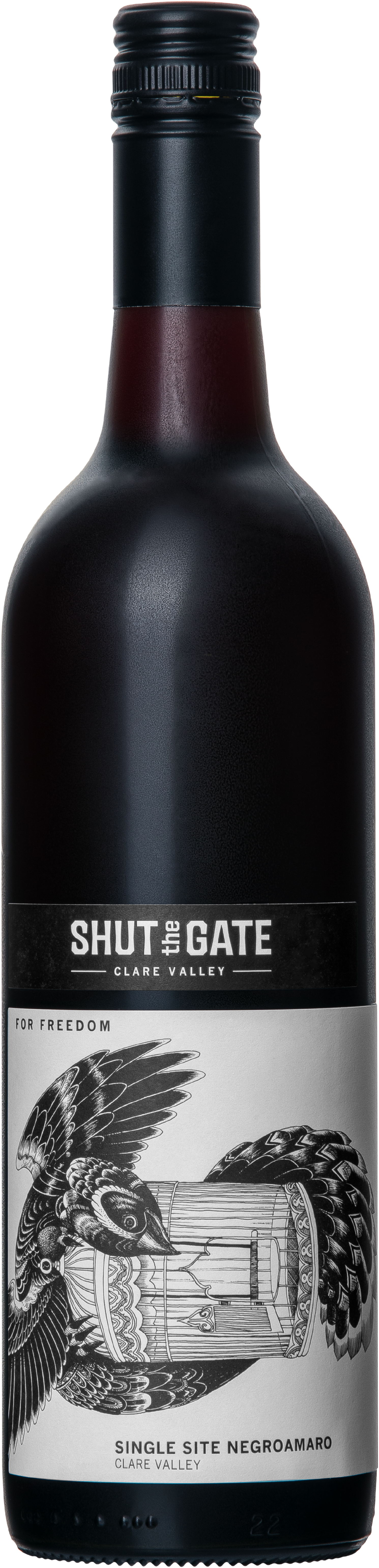 Shut the Gate Wines For Freedom Single Site Clare Valley Negroamaro 2018